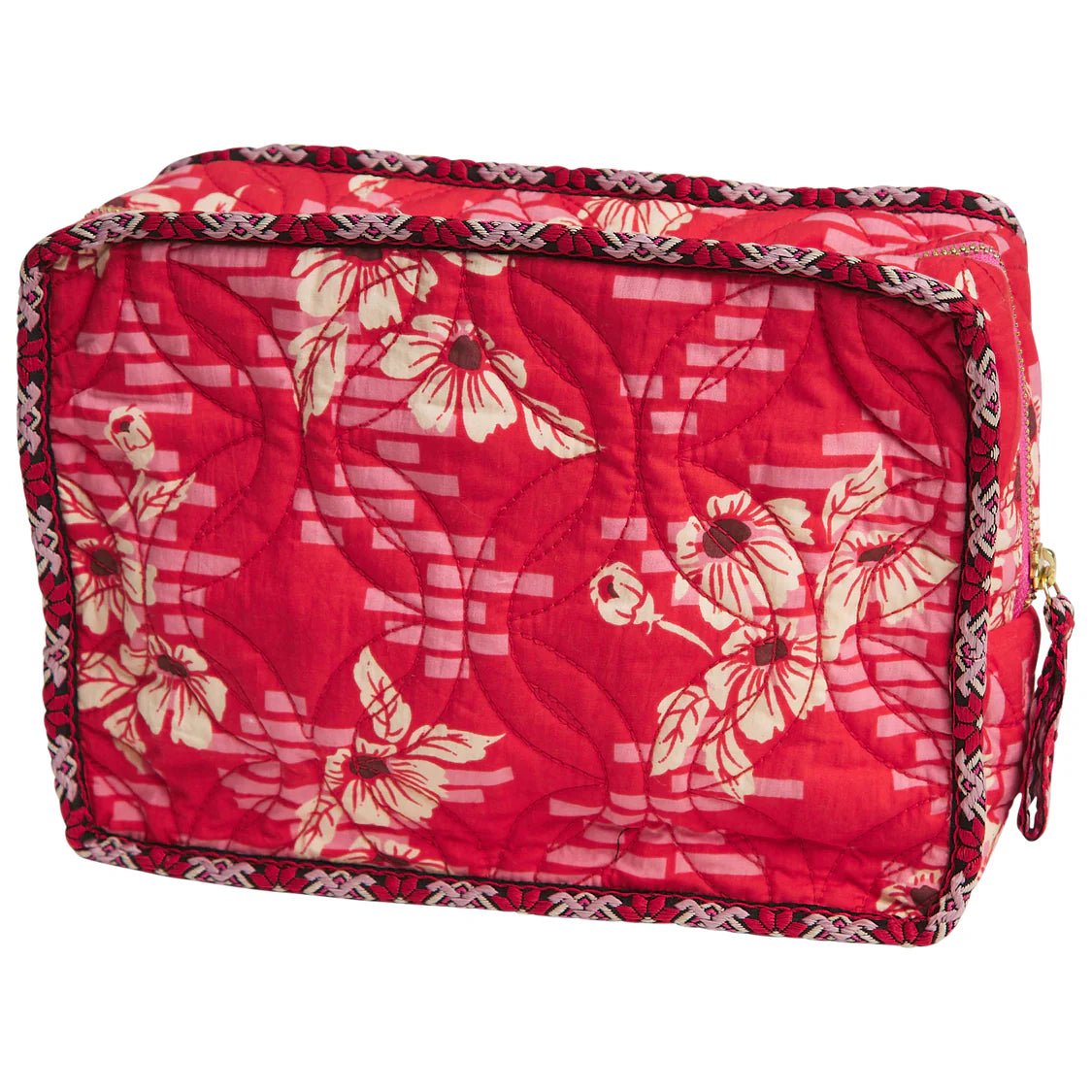 Sage x Clare Marta Vanity Bag Vermillion