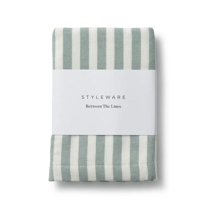 Styleware Between The Lines Tea Towel Matcha