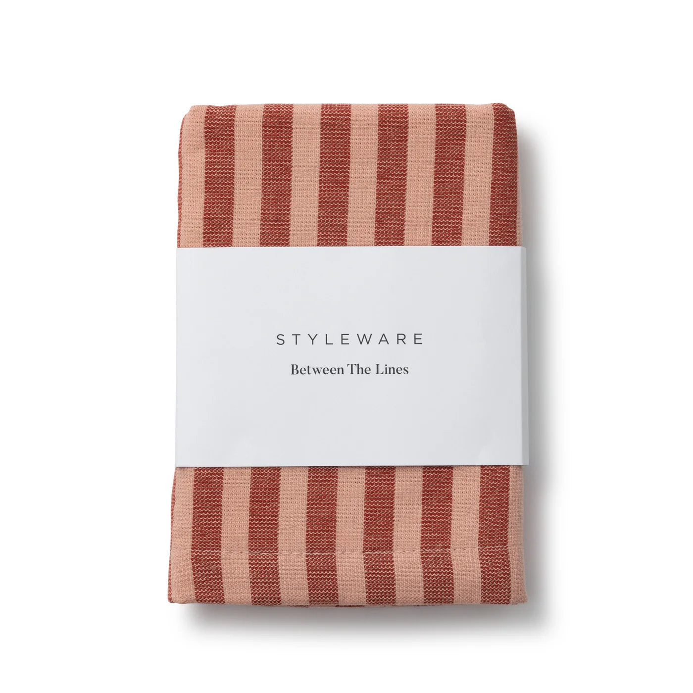 Styleware Between The Lines Tea Towel Red Velvet