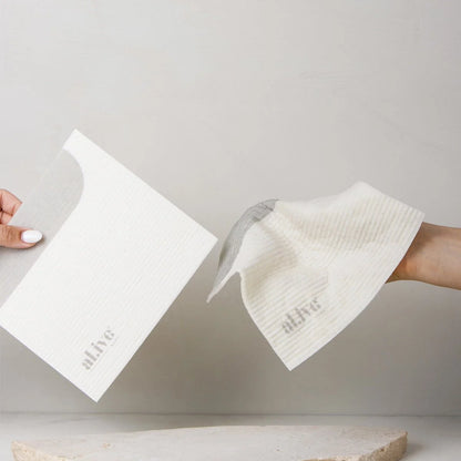 Al.ive Biodegradable Dish Cloth Pack of 2