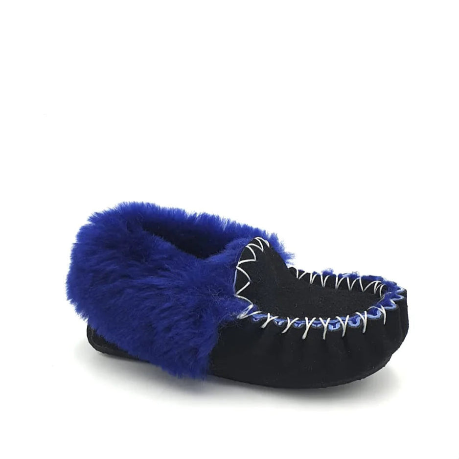 Moccasins Kids Blue
