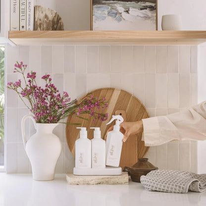 AL.IVE Kitchen Trio Dish Wash, Hand Wash &amp; Bench Spray Lemon Myrtle &amp; Honeydew