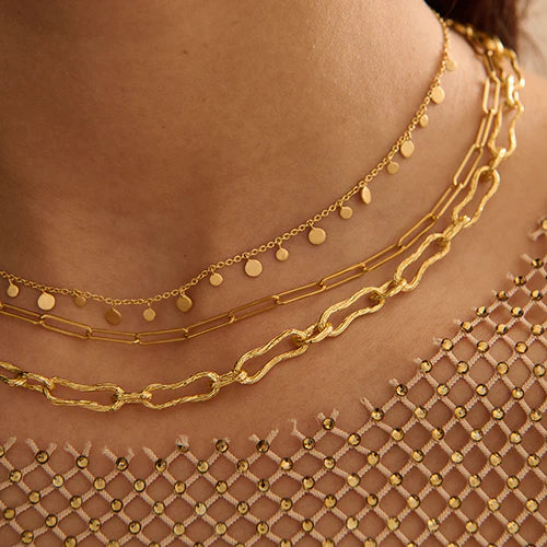 Murkani Anchor Choker 18 KT Gold Plated
