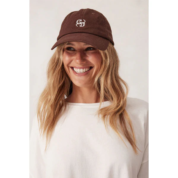 Ceres Life Monogram Cap Winter Chocolate