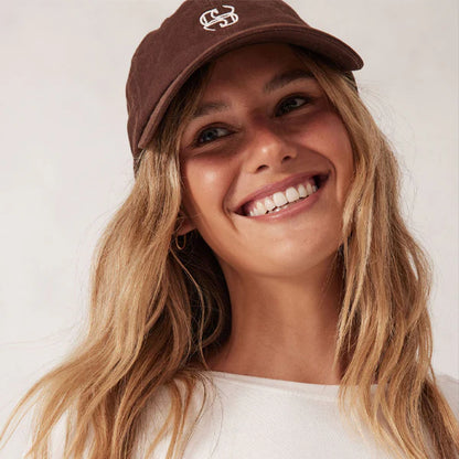 Ceres Life Monogram Cap Winter Chocolate