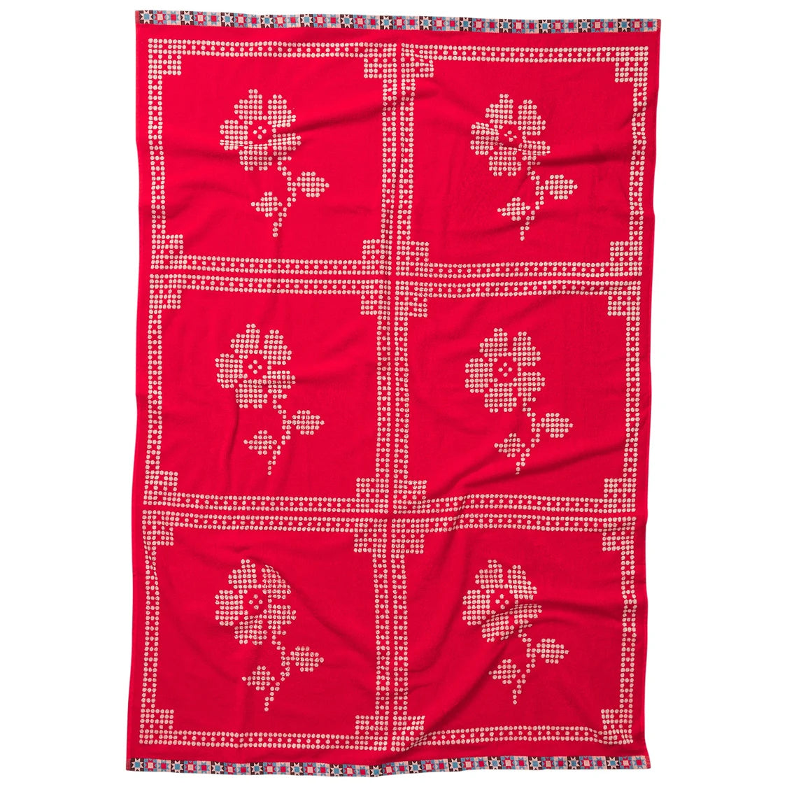 Sage x Clare Bonny Bath Sheet Poppy