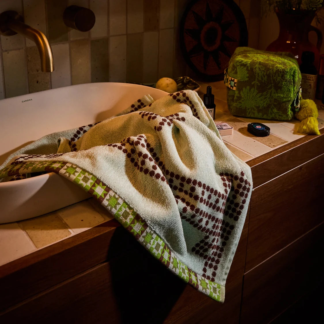 Sage x Clare Bonny Hand Towel Fluorite