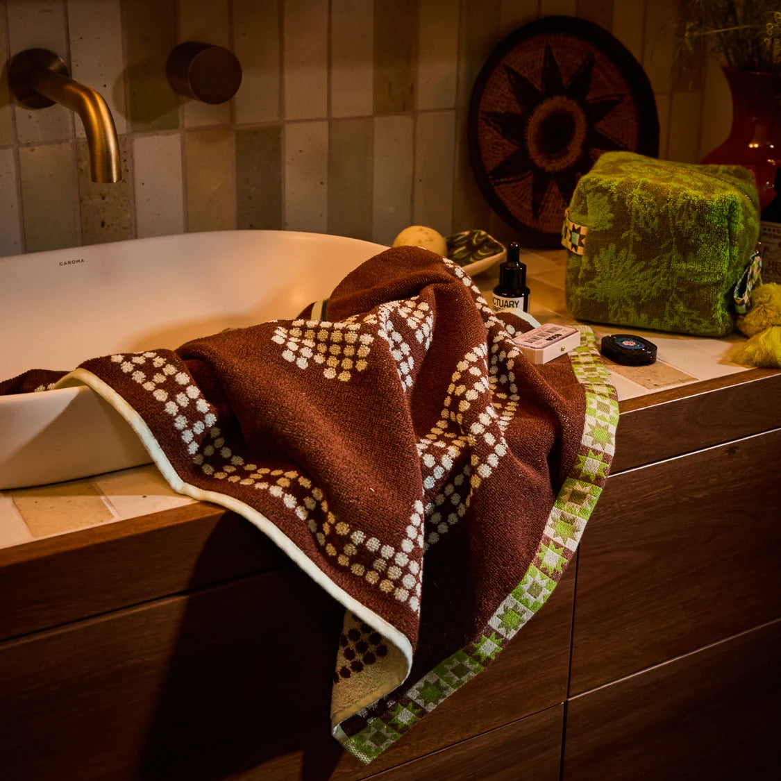 Sage x Clare Bonny Hand Towel Fluorite