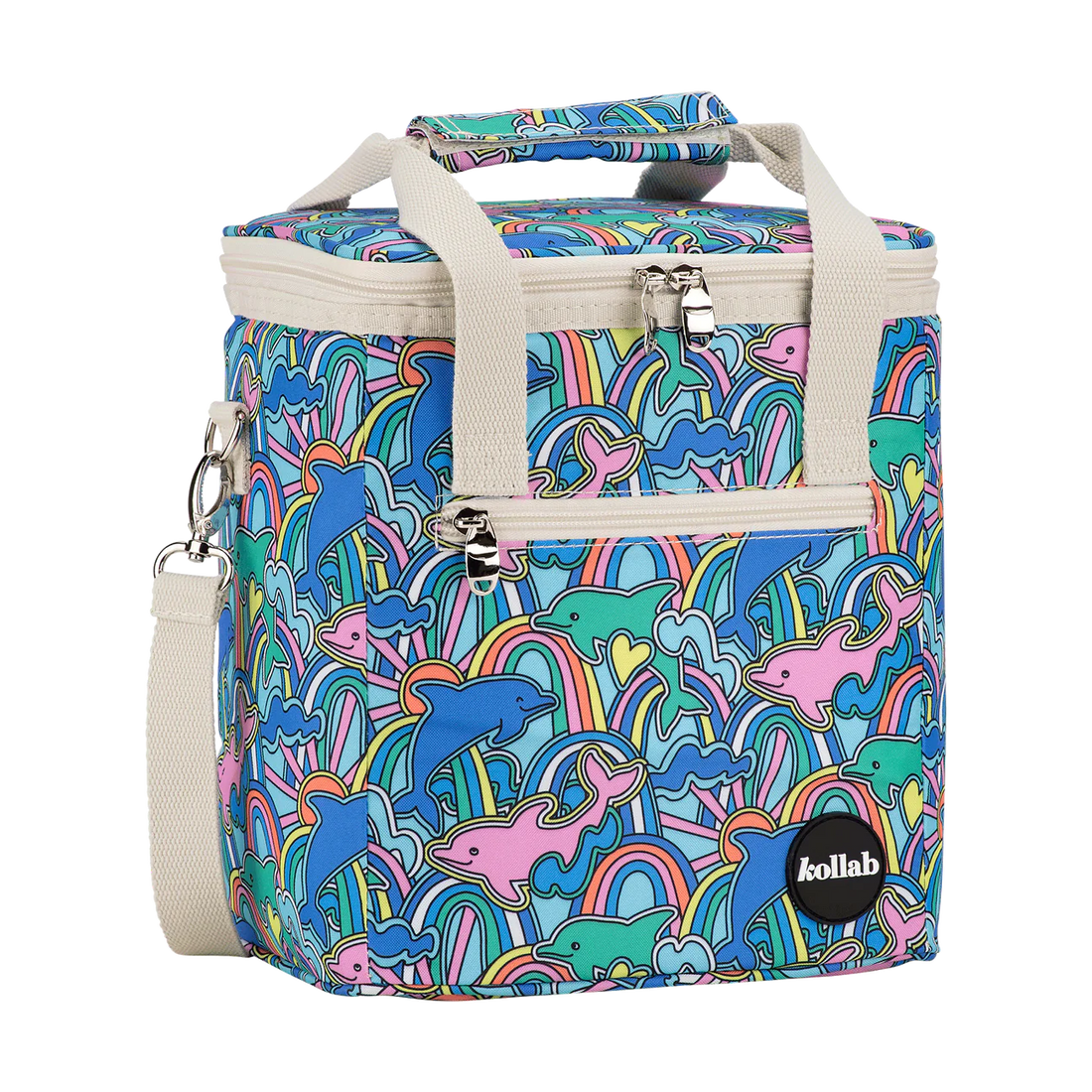 Kollab Mini Cooler Dolphin Dreams