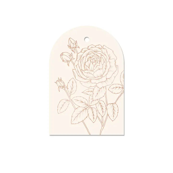 Rose Gift Tag