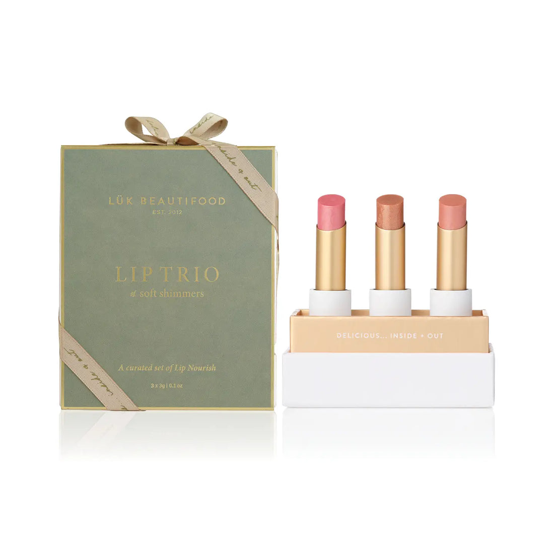 LUK Beautifood A Trio of Soft Shimmers