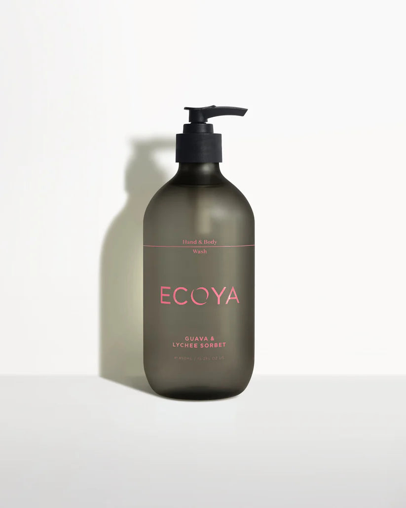 Ecoya Hand &amp; Body Wash Guava &amp; Lychee Sorbet