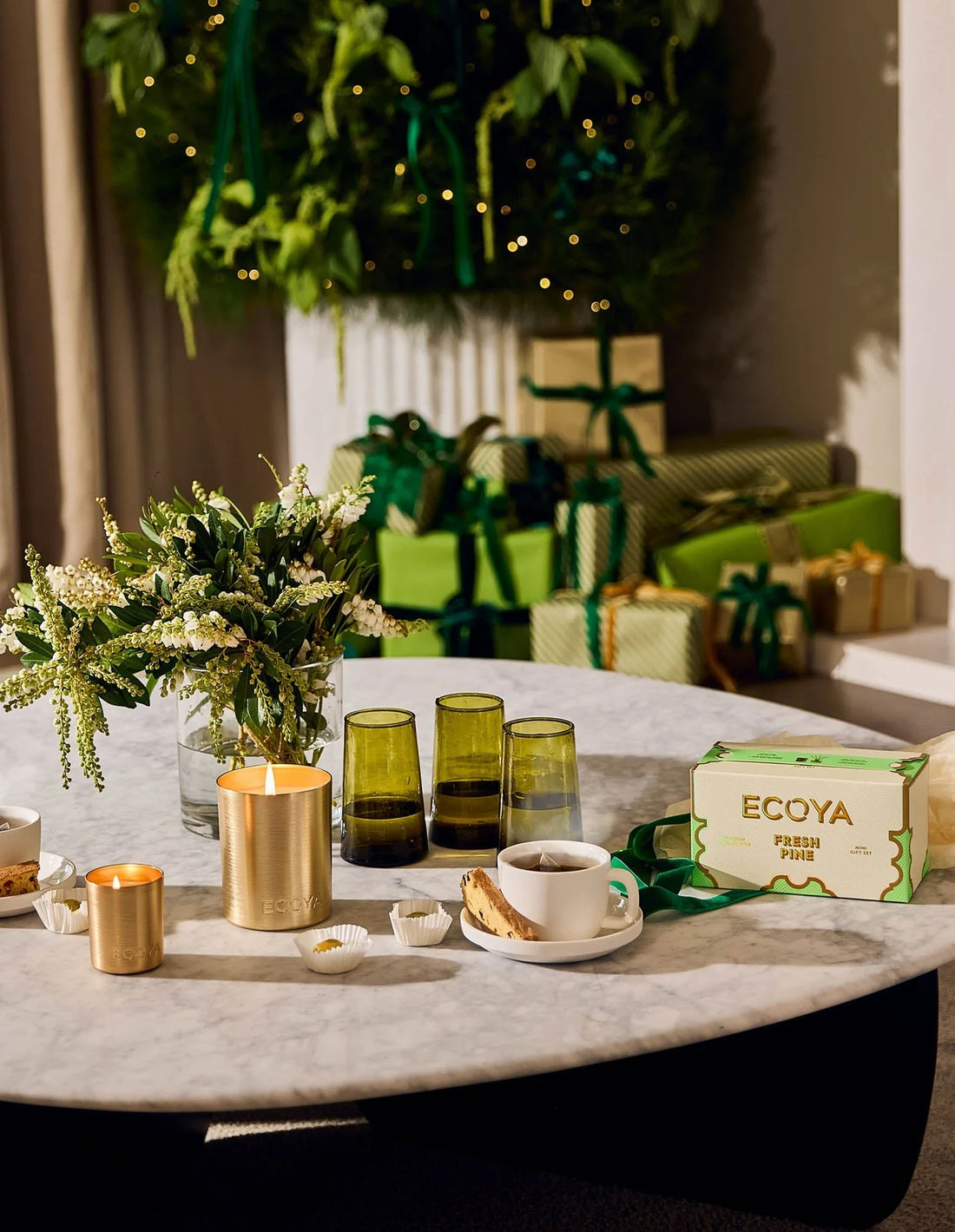 Ecoya Fresh Pine Mini Gift Set Holiday Collection