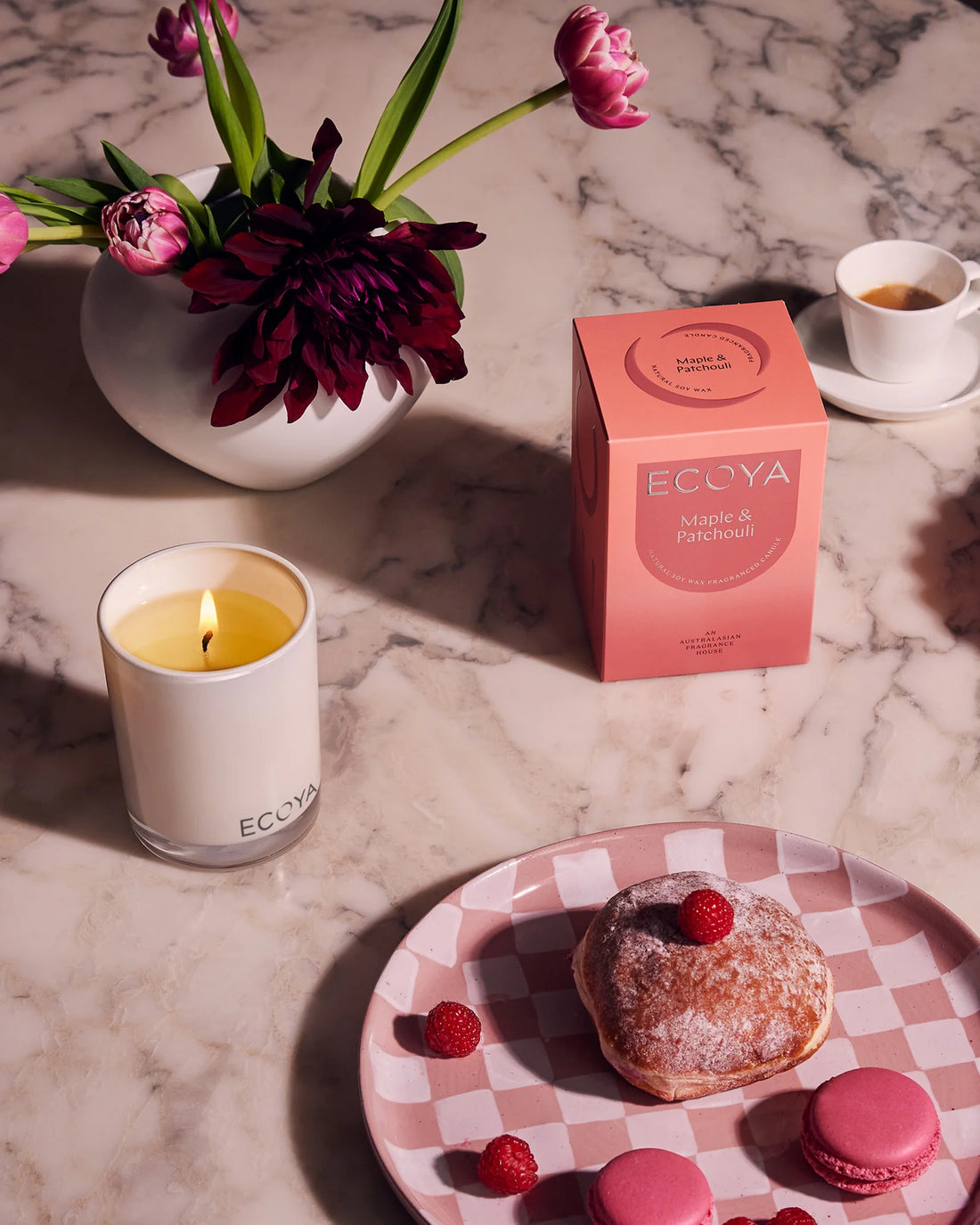 Ecoya Madison Jar Maple &amp; Patchouli