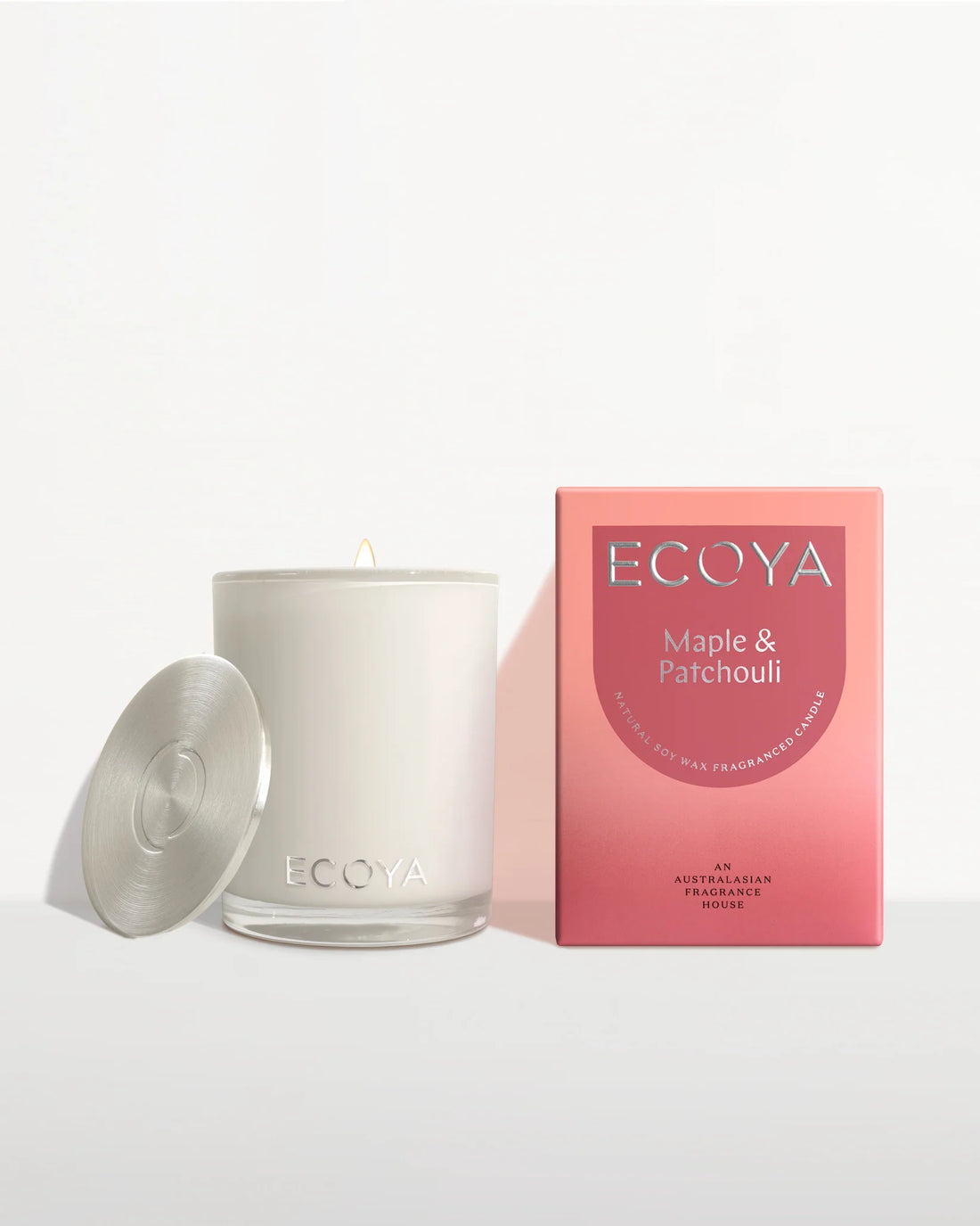 Ecoya Madison Jar Maple &amp; Patchouli