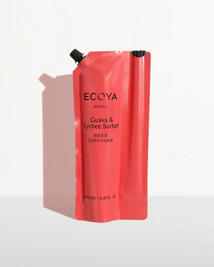 Ecoya Guava &amp; Lychee Sorbet  Diffuser Refill