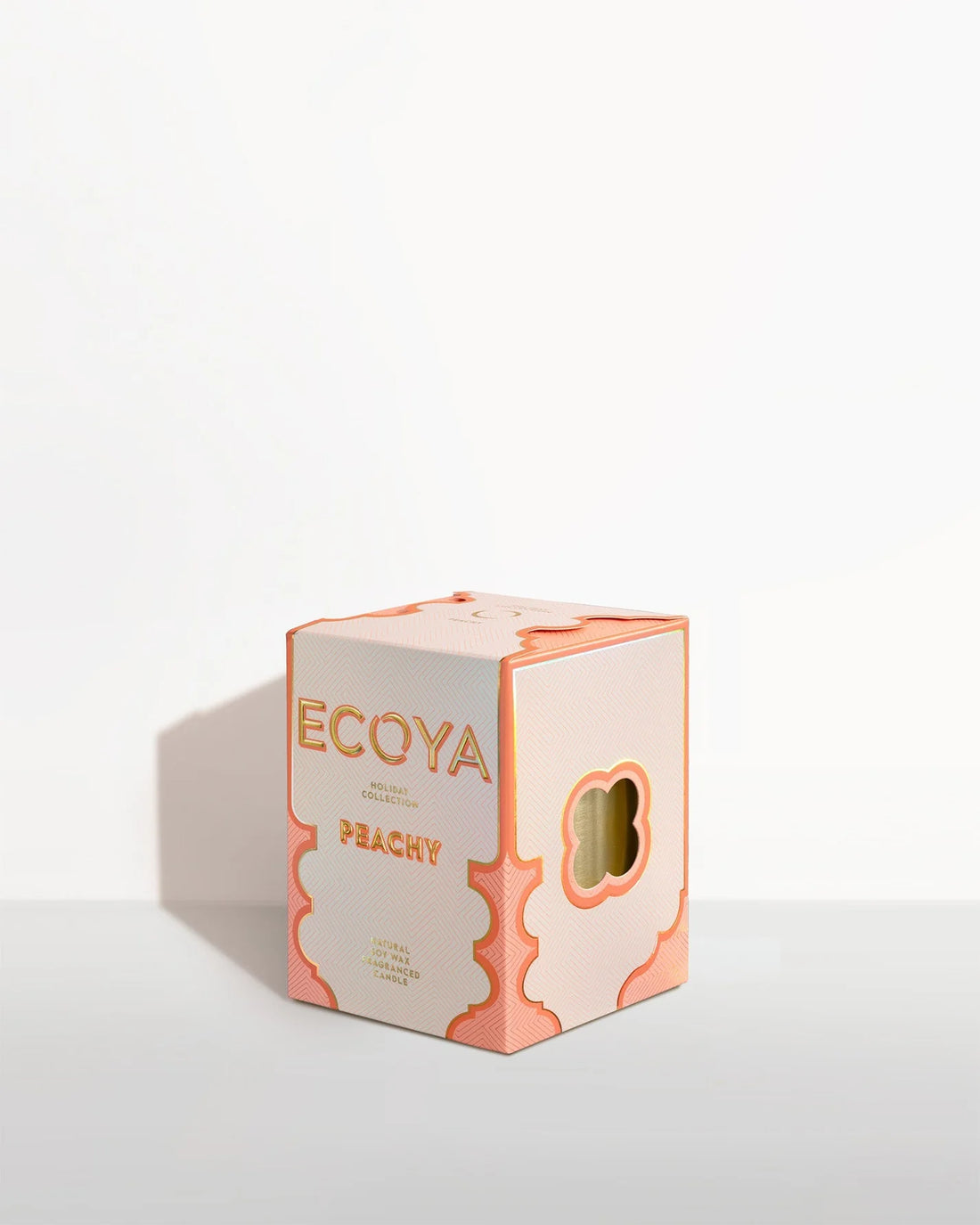 Ecoya Peachy Goldie Candle Holiday Collection