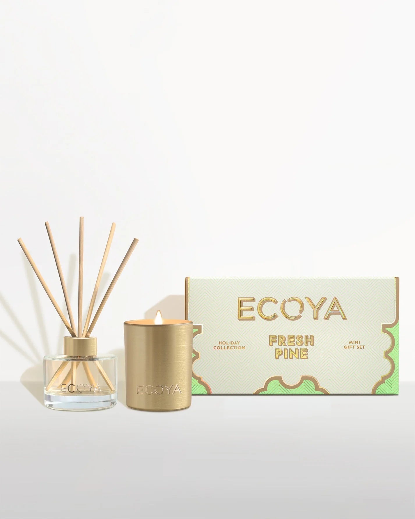 Ecoya Fresh Pine Mini Gift Set Holiday Collection