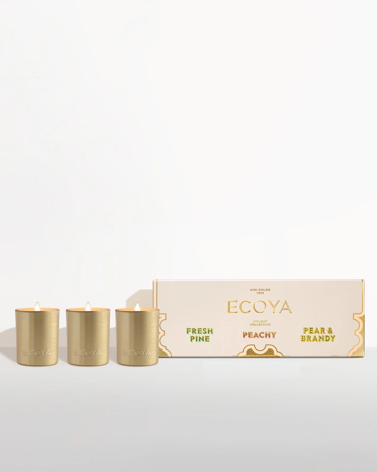 Ecoya Mini Goldie Trio Holiday Collection