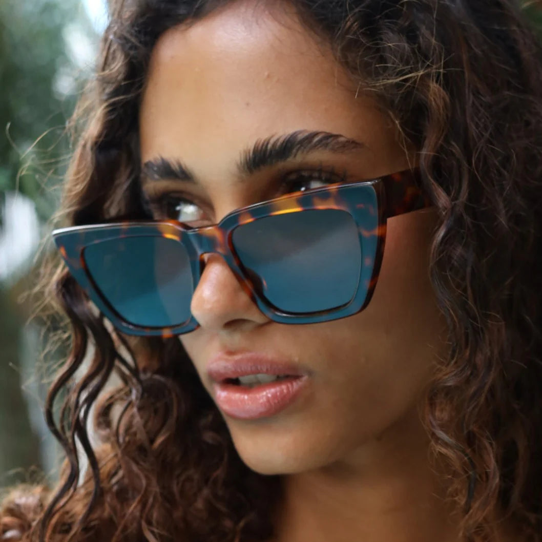 Soda Shades Hailey Tokyo Tortoise w/ Brown Lenses