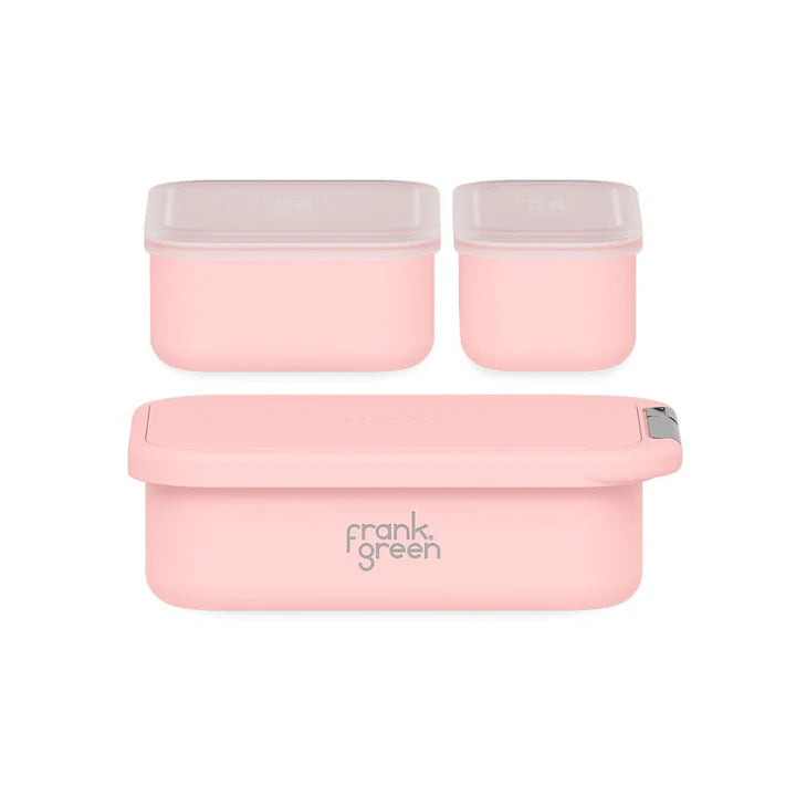 Frank Green Lunch Container With Silicone Lid Blushed