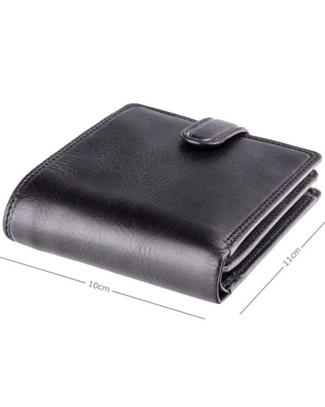 Greenwood Heritage Collection Leather Bifold Wallet Black