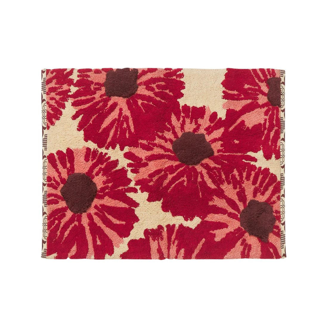 Sage x Clare Isabella Bath Mat Crimson