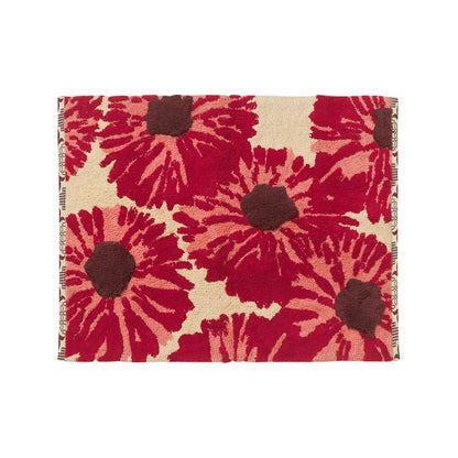 Sage x Clare Isabella Bath Mat Crimson