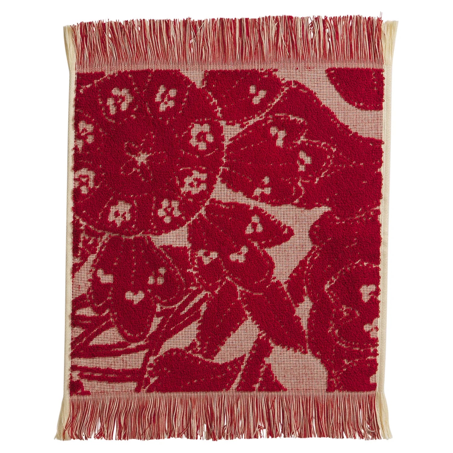 Sage x Clare Lucia Face Washer Set Crimson