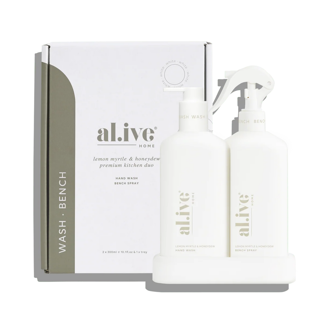 AL.IVE Kitchen Duo Dish Wash and Hand Wash Lemon Myrtle &amp; Honeydew