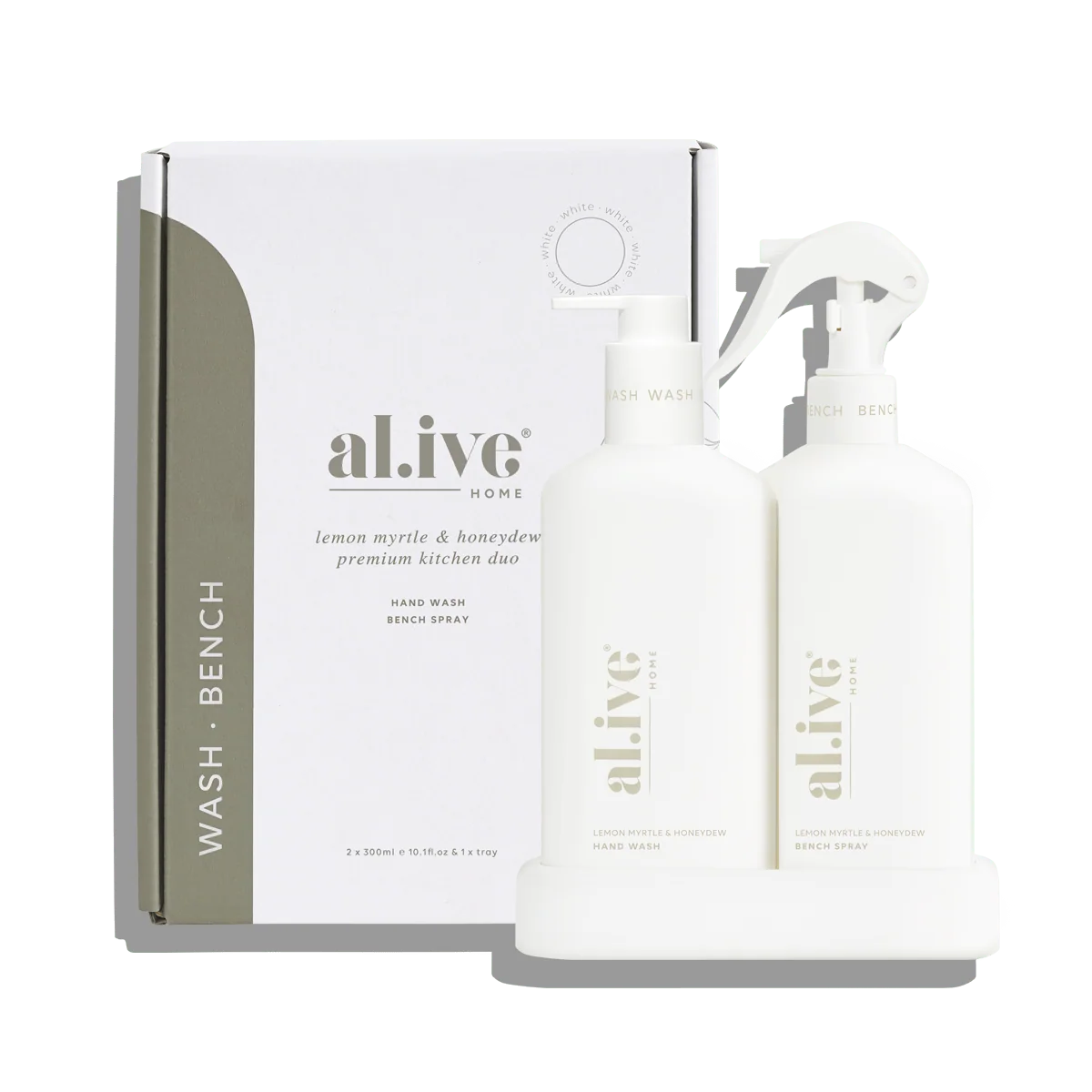 AL.IVE Kitchen Duo Dish Wash and Hand Wash Lemon Myrtle &amp; Honeydew