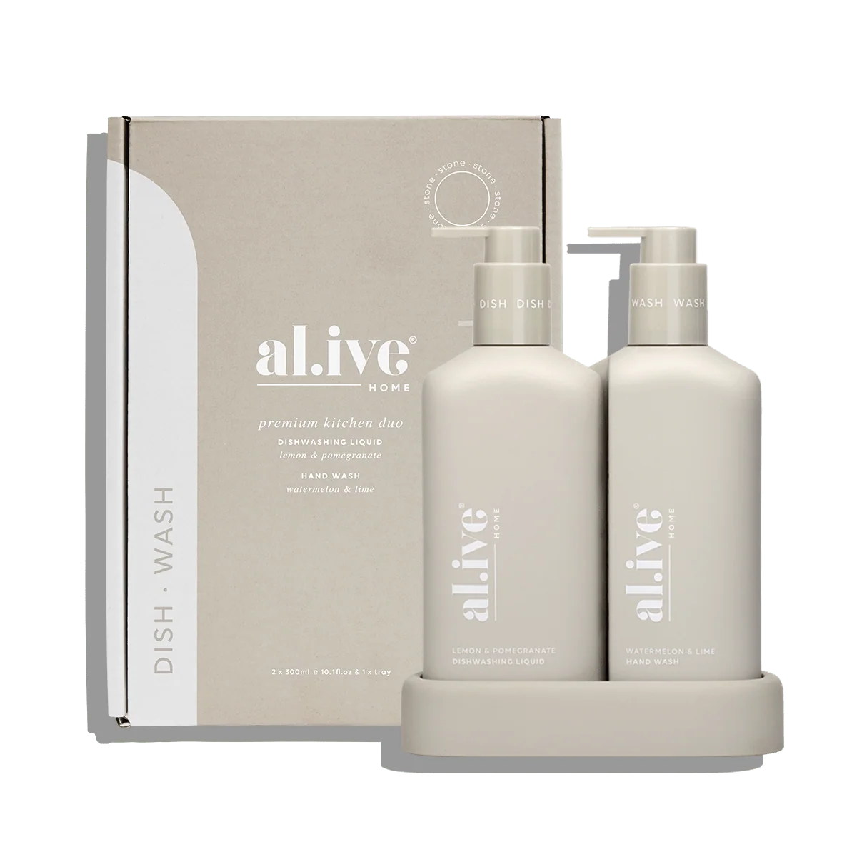 AL.IVE Kitchen Duo Dish Wash and Hand Wash Lemon &amp; Pomegranate and Watermelon &amp; Lime