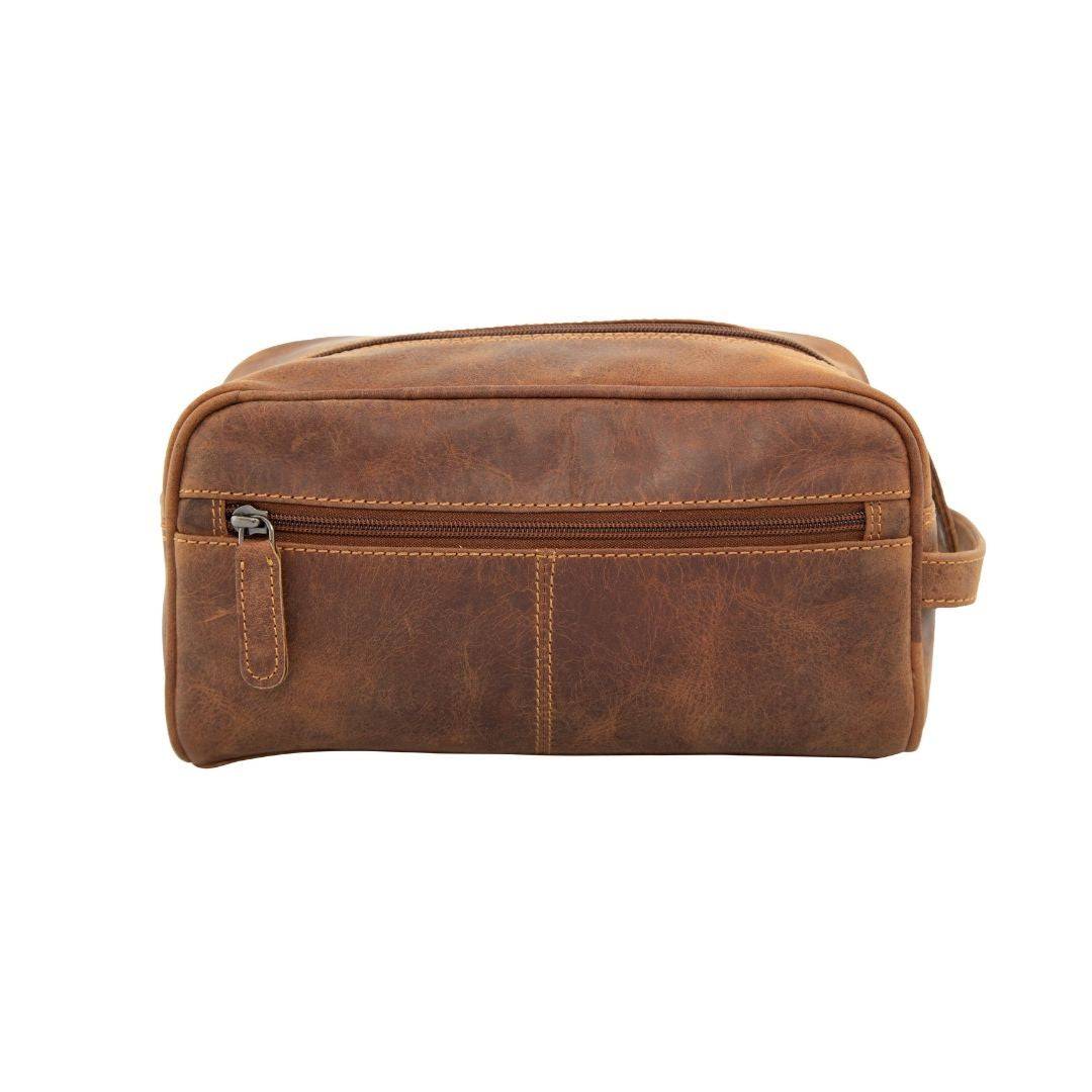 Greenwood Leather Toiletry Bag Sandel Geelong