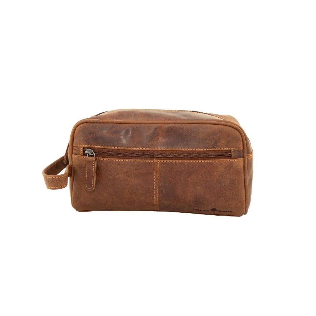 Greenwood Leather Toiletry Bag Sandel Geelong