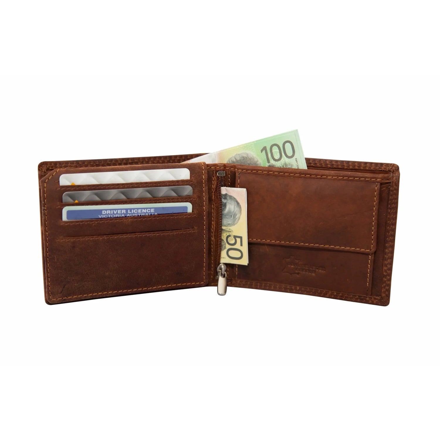 Greenwood Leather Wallet Lithgow- Sandal