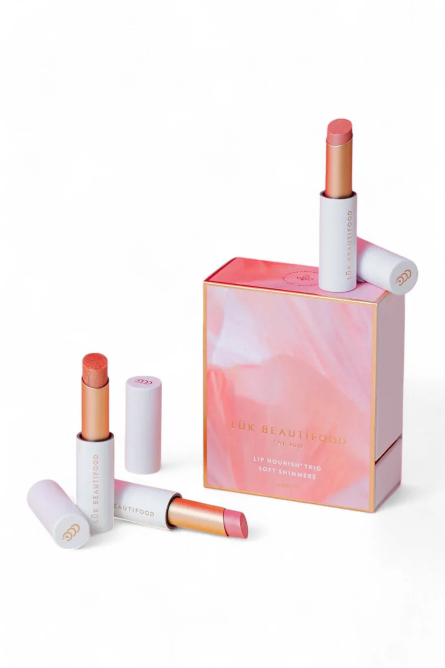 LUK Beautifood Lip Nourish Trio Soft Shimmers