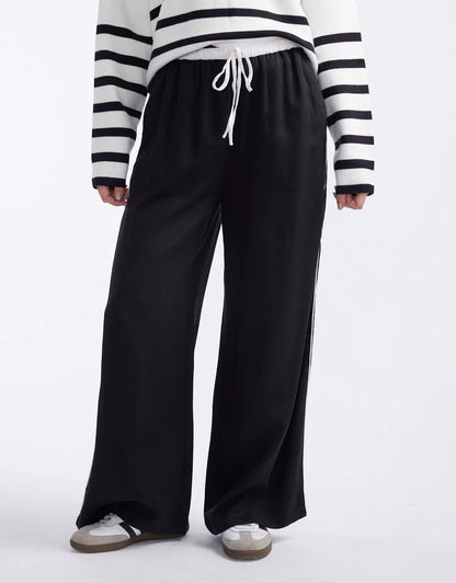 Little Lies Lottie Tencel Pants Black