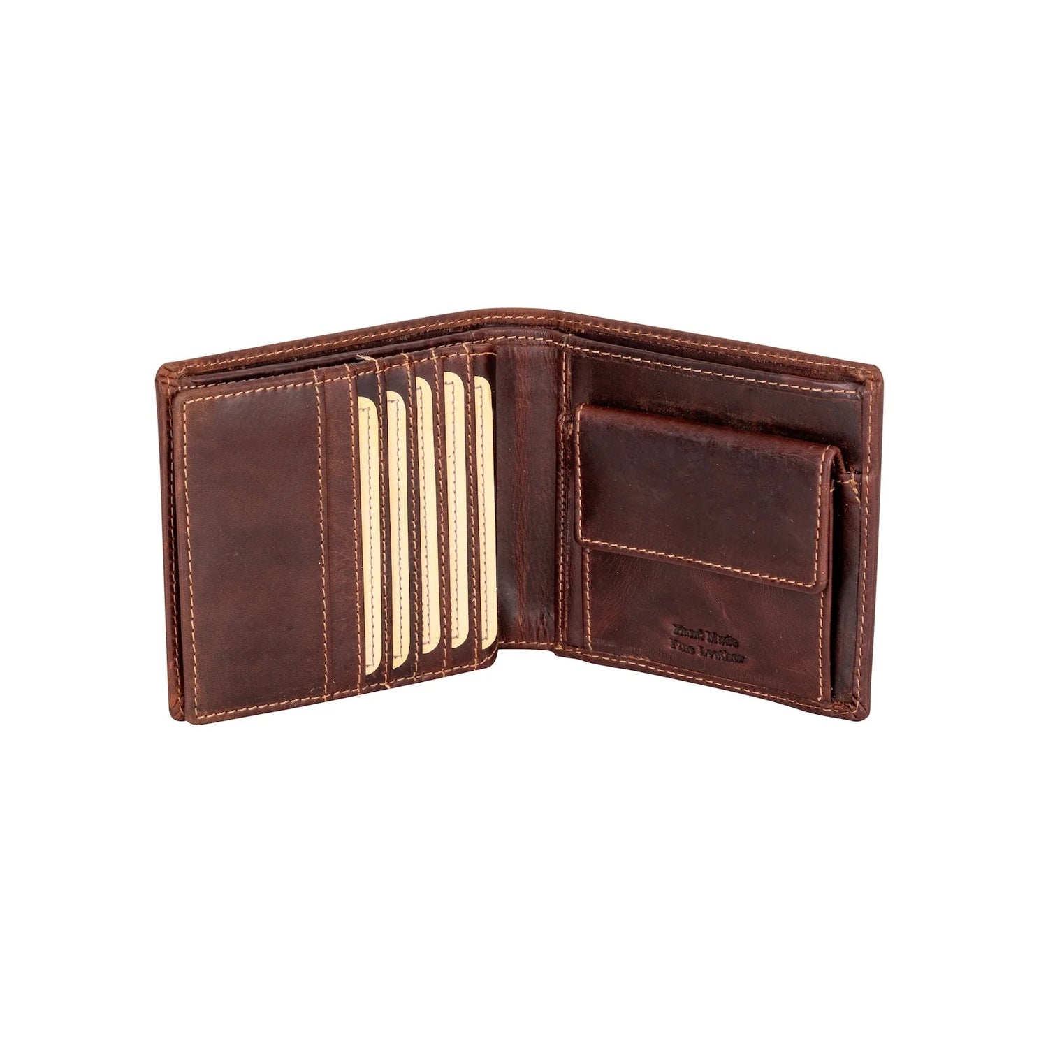 Greenwood Leather Mason RFID Leather Wallet Sandel