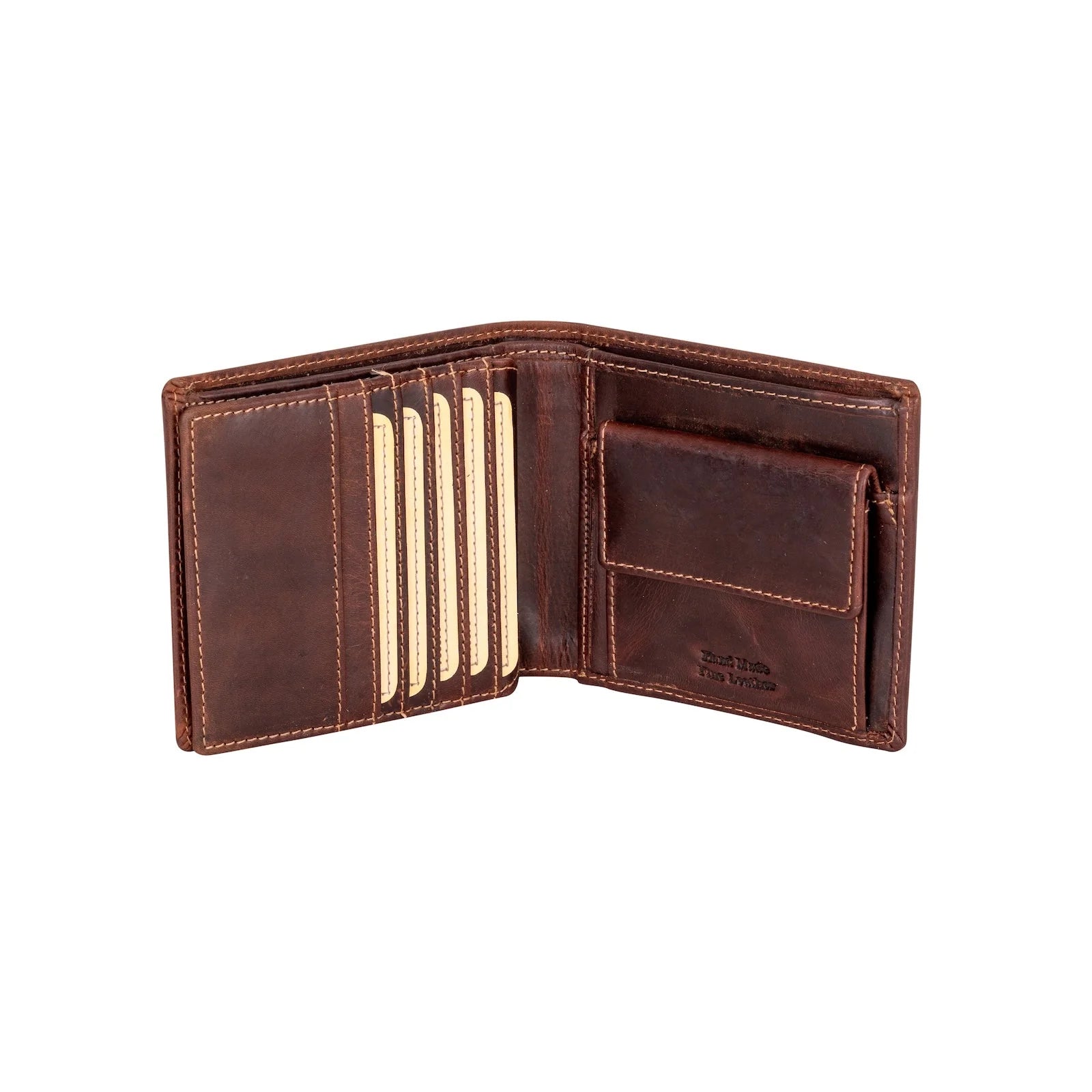 Greenwood Leather Mason RFID Leather Wallet Sandel