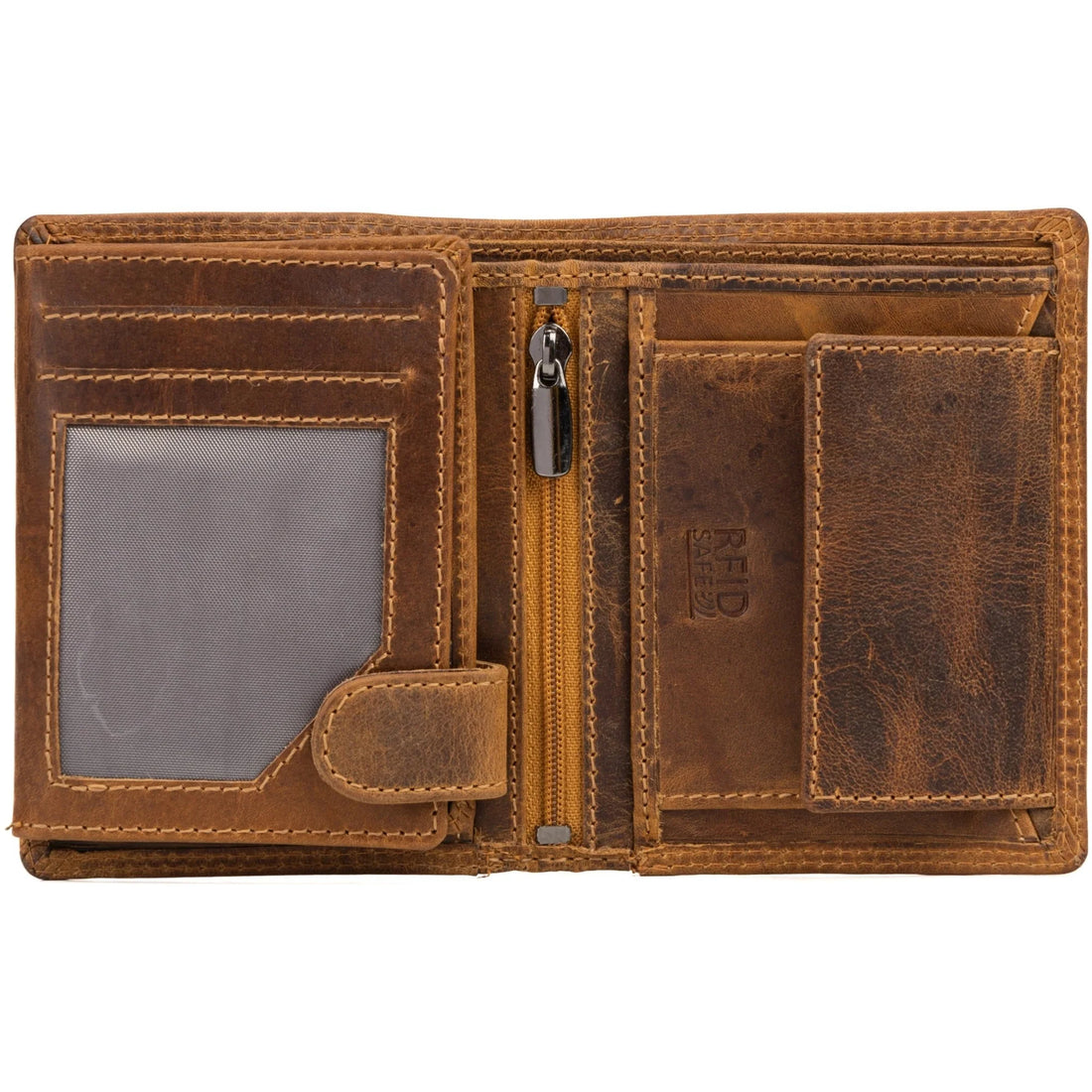Greenwood Leather Wallet Tyler Camel