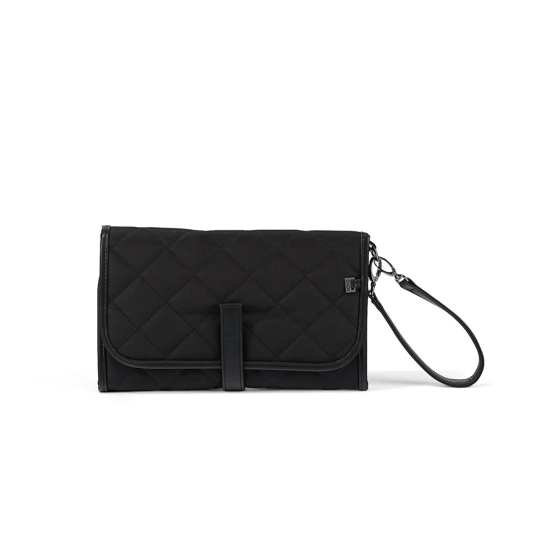 OiOi Change Mat Clutch Black Quilt