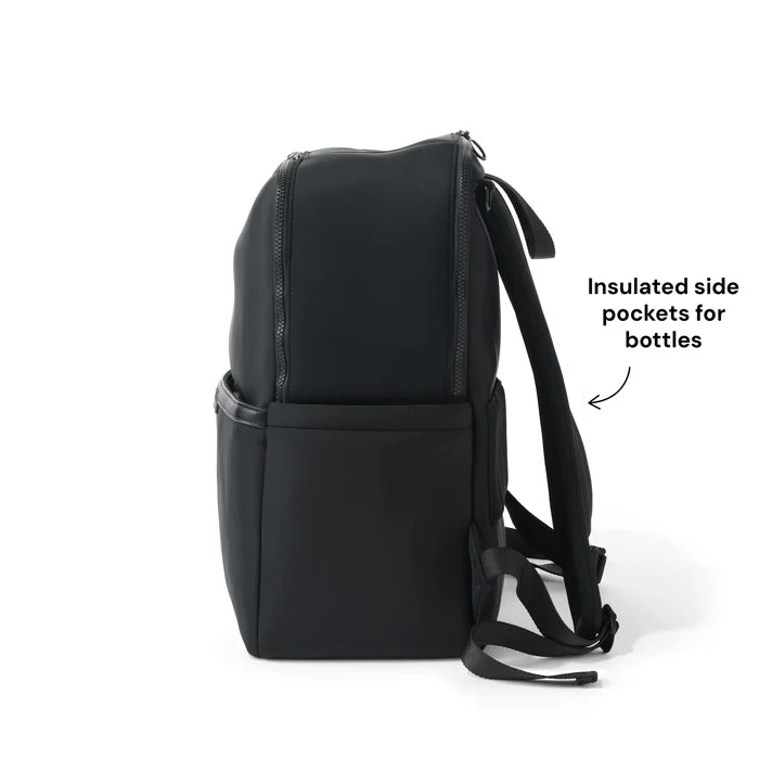 OiOi Multitasker Nappy Backpack Black Neoprene
