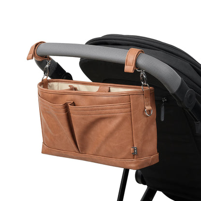OiOi Signature Pram Caddy Tan