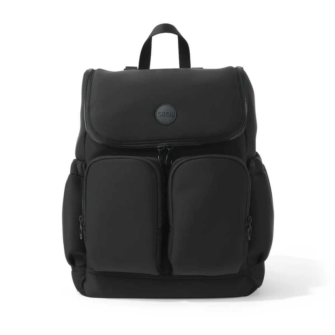 OiOi Signature Nappy Backpack - Black Nylon