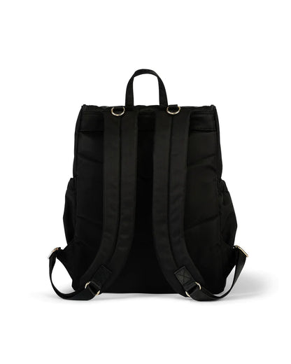 OiOi Signature Nappy Backpack - Black Nylon