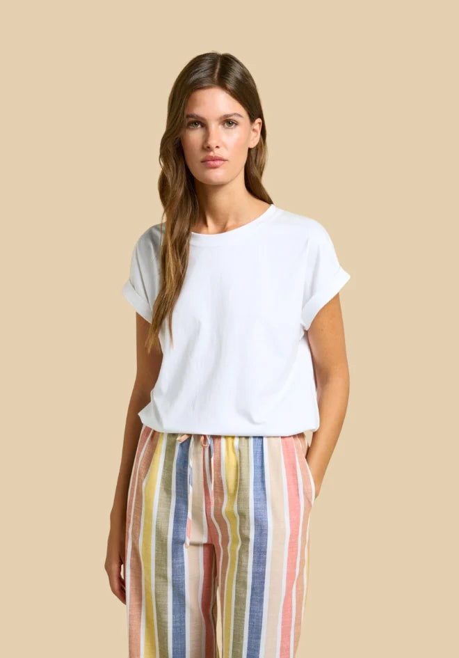 Little Lies Rhodes Tee - White