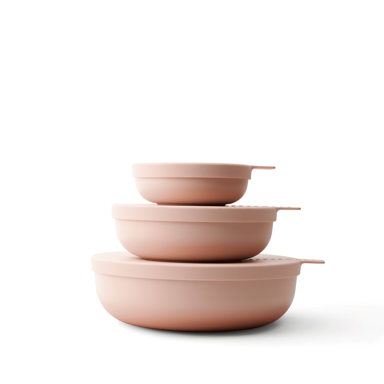 Styleware Nesting Bowl 3 Piece Blush