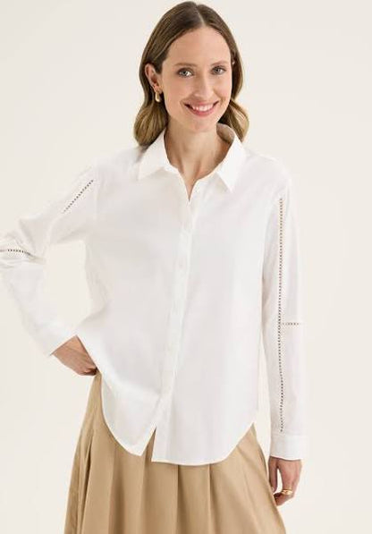 Yarra Trail Tirari Shirt White