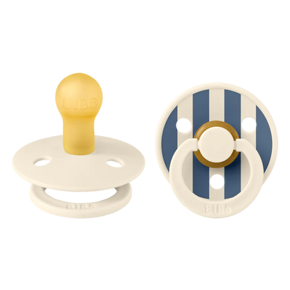BIBS Ivory Steel Blue Mix S2 (6 Months +)