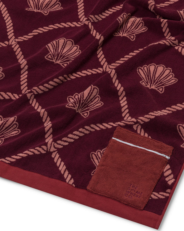 The Somewhere Co Keepsakes Premium Cotton Beach Towel